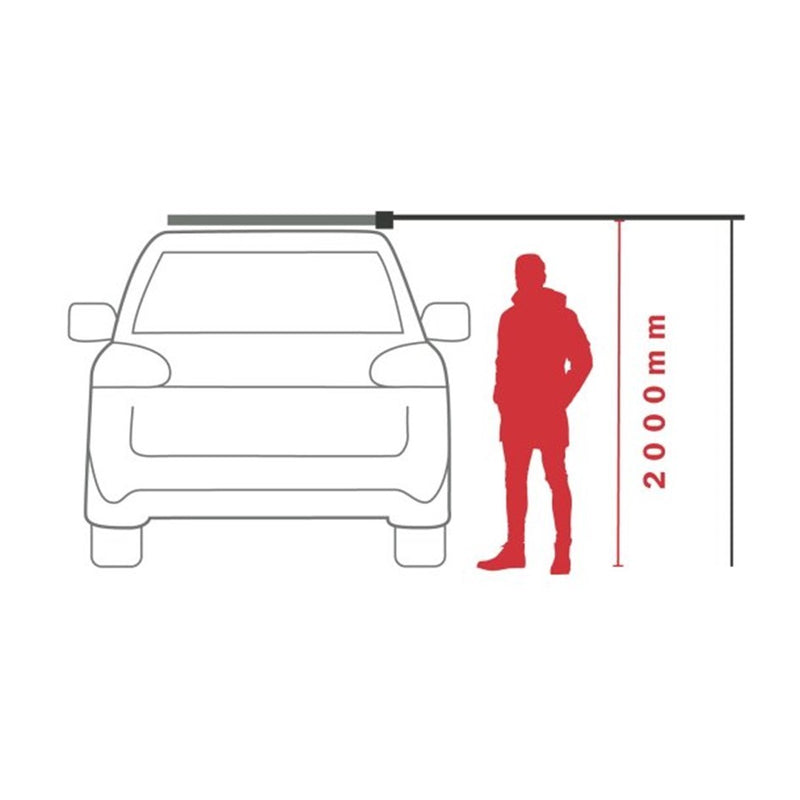 Load image into Gallery viewer, DARCHE KOZI 2 X 2.5M SIDE AWNING