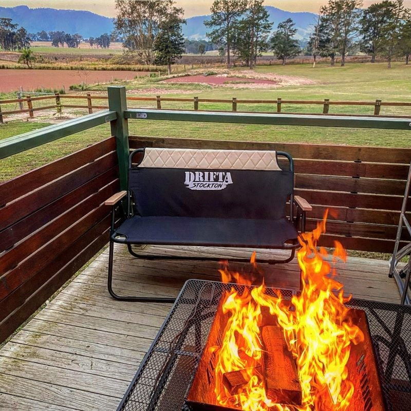 Load image into Gallery viewer, DRIFTA STOCKTON FOLDING DOUBLE CAMP CHAIR