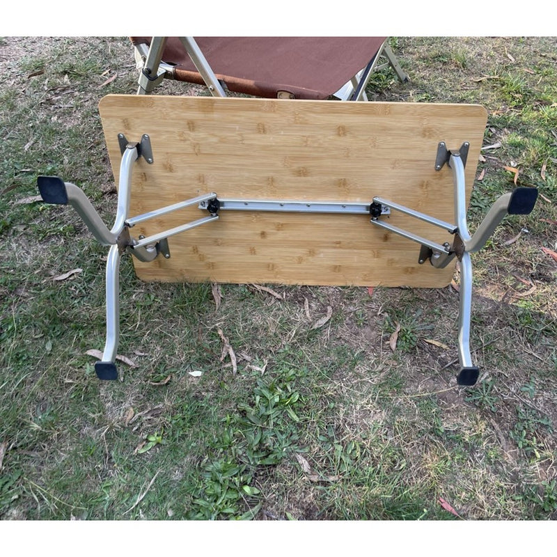 Load image into Gallery viewer, DRIFTA STOCKTON FOLDING TABLE BAMBOO TOP LARGE