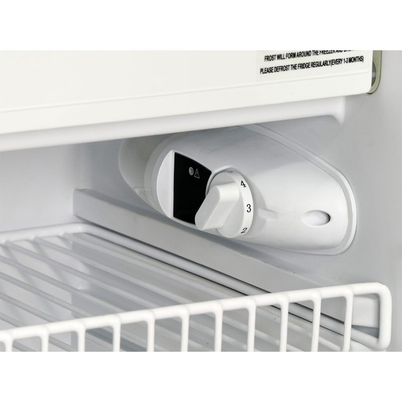 Load image into Gallery viewer, EVAKOOL PLATINUM 110L UPRIGHT FRIDGE/FREEZER BLACK