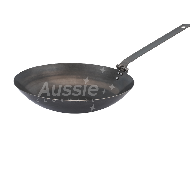 Load image into Gallery viewer, AUSSIE COOKWARE 14" WOK WITH FOLDING HANDLE