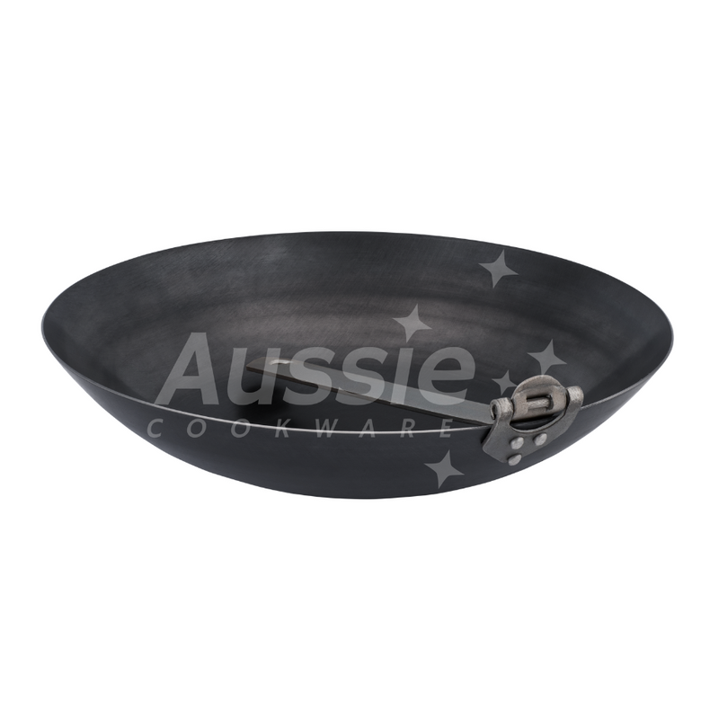 Load image into Gallery viewer, AUSSIE COOKWARE 14" WOK WITH FOLDING HANDLE