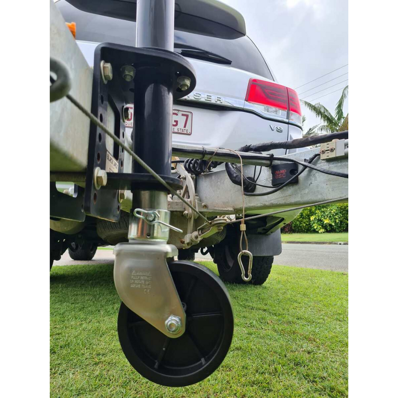 Load image into Gallery viewer, JOCKEY WHEEL FOR BLACK JACK TRAILER JACK