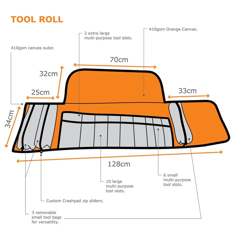 Load image into Gallery viewer, CRASHPAD TOOL ROLL