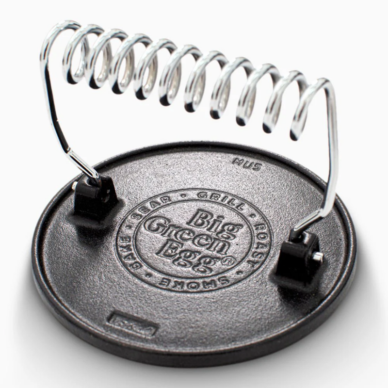 Load image into Gallery viewer, BIG GREEN EGG CAST IRON GRILL PRESS