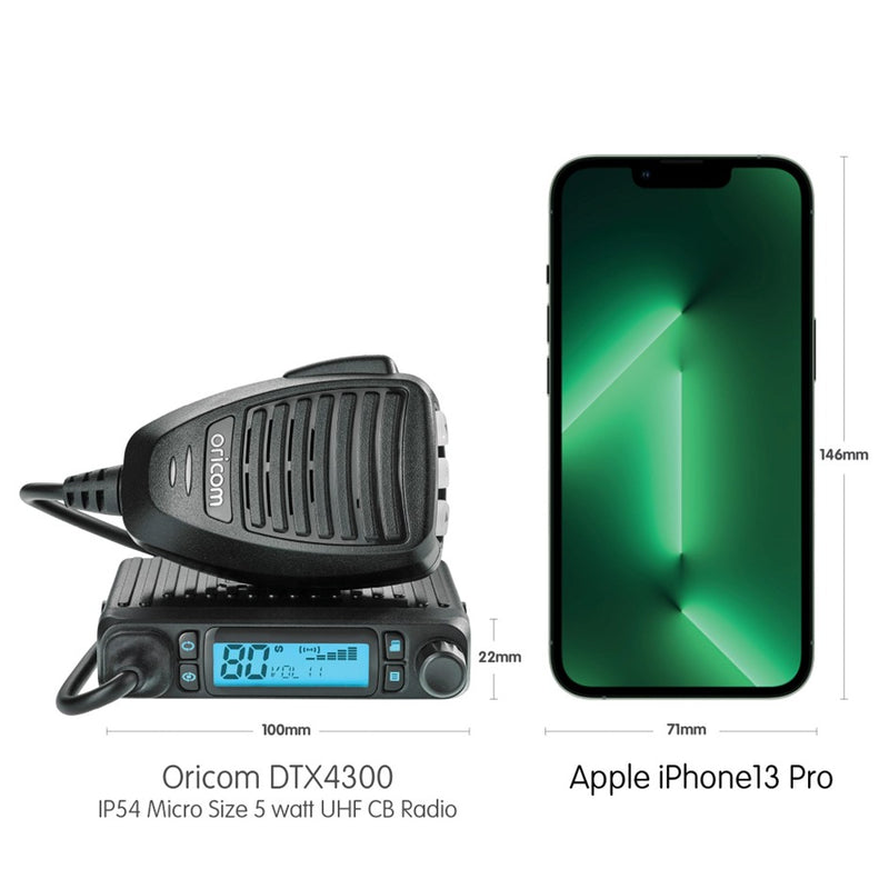 Load image into Gallery viewer, ORICOM PLUG & PLAY KIT DTX4300 UHF CB RADIO PACK