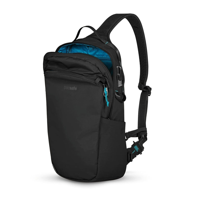 Load image into Gallery viewer, PACSAFE ECO 12L SLING BACKPACK BLACK