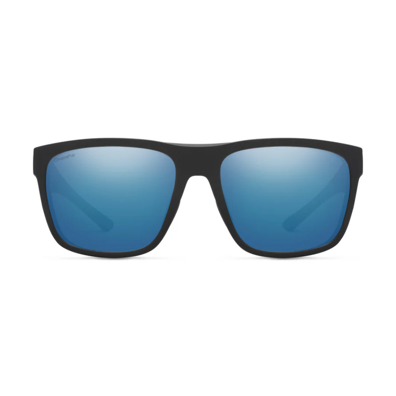 Load image into Gallery viewer, SMITHS OPTICS BARRA MATTE BLACK CHROMAPOP POLARIZED BLUE MIRROR