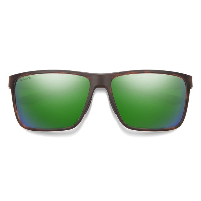 Load image into Gallery viewer, SMITHS OPTICS RIPTIDE MATTE TORTOISE CHROMAPOP GLASS GREEN MIRROR