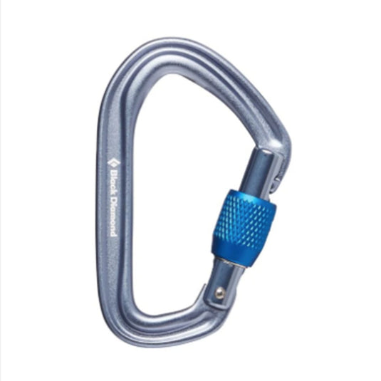 BLACK DIAMOND HOTFORGE SCREWGATE CARABINER BLACK