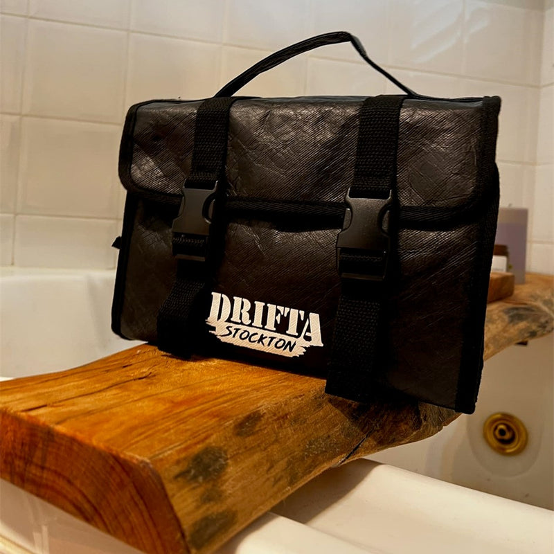 Load image into Gallery viewer, DRIFTA STOCKTON TOILETRY BAG BLACK