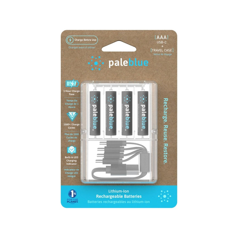 Load image into Gallery viewer, PALEBLUE AAA USB-C RECHARGEABLE BATTERIES