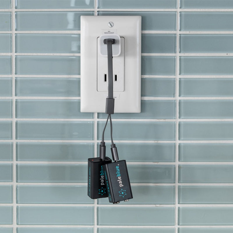 Load image into Gallery viewer, PALEBLUE 9V USB RECHARGEABLE SMART BATTERIES