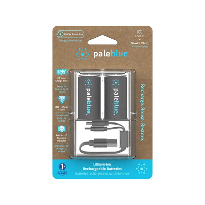 Load image into Gallery viewer, PALEBLUE C USB RECHARGEABLE SMART BATTERIES