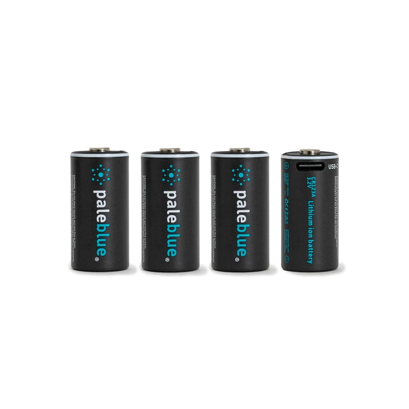 Load image into Gallery viewer, PALEBLUE LITHIUM ION RECHARGEABLE CR123A BATTERIES