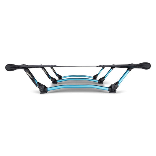 HELINOX COT ONE CONVERTIBLE BLACK WITH BLUE FRAME