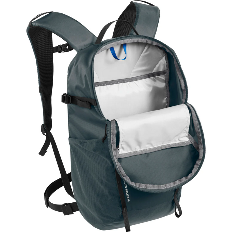 Load image into Gallery viewer, CAMELBAK CLOUD WALKER 18 2.5L HIKING HYDRATION PACK DARK SLATE / BLACK