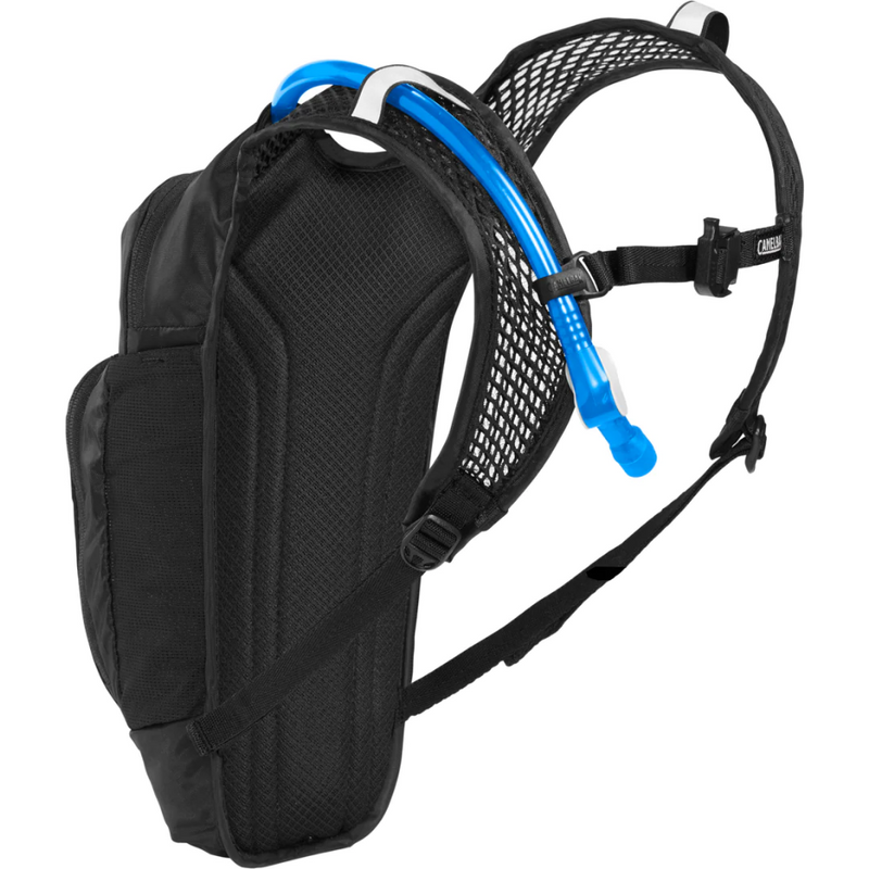 Load image into Gallery viewer, CAMELBAK MINI MULE 1.5L HYDRATION PACK BLACK / FLAMES