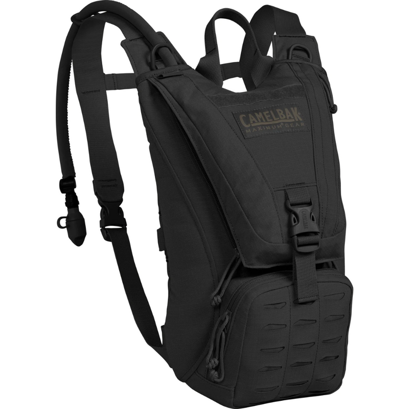 Load image into Gallery viewer, CAMELBAK AMBUSH 3L MILITARY SPEC CRUX HYDRATION PACK SHORT BLACK