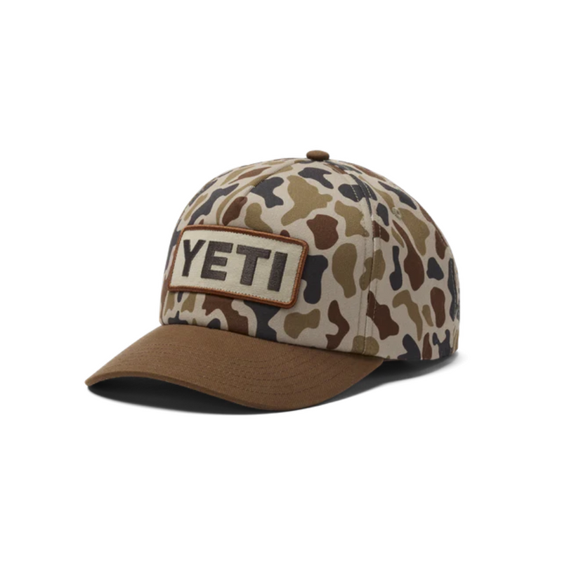 Load image into Gallery viewer, YETI WETLANDS LOGO SNAP BACK CAMO CAP