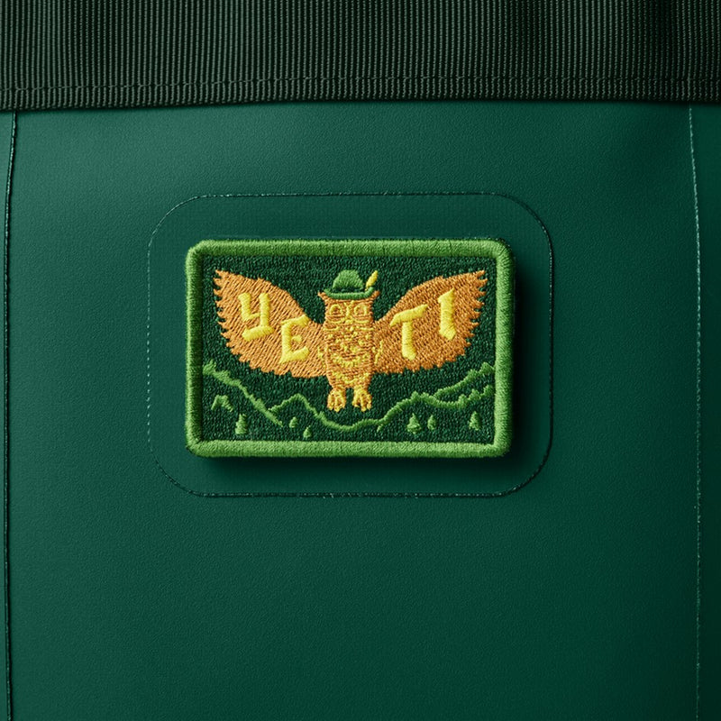 Load image into Gallery viewer, YETI COLLECTORS PATCH FORREST OWL GREEN