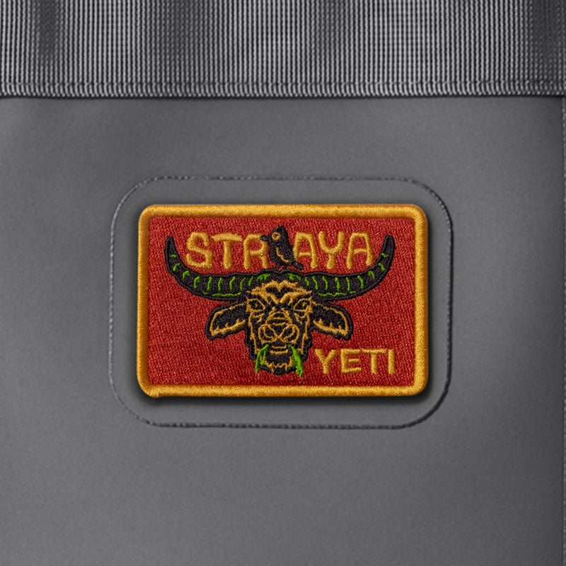 Load image into Gallery viewer, YETI COLLECTORS' PATCHES STRAYA RED