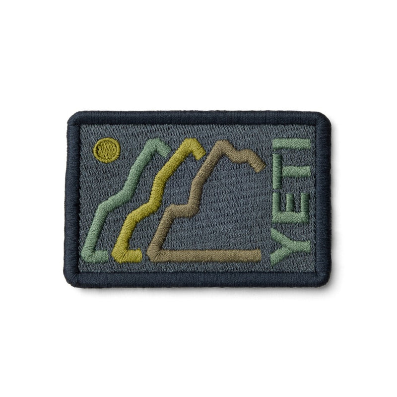Load image into Gallery viewer, YETI COLLECTORS PATCH MOUNTAIN GRAY