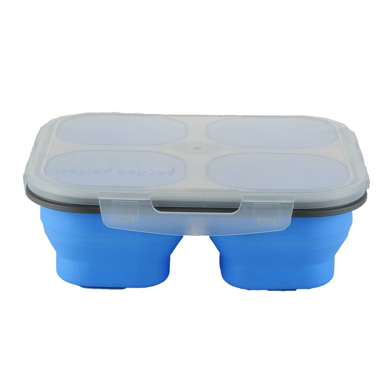 Load image into Gallery viewer, COLLAPSIBLE 4 COMPARTMENT STORAGE CONTAINER