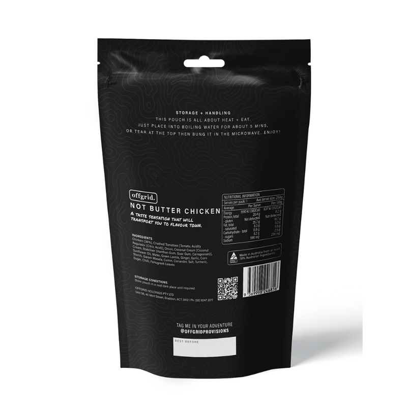 Load image into Gallery viewer, OFFGRID NOT BUTTER CHICKEN