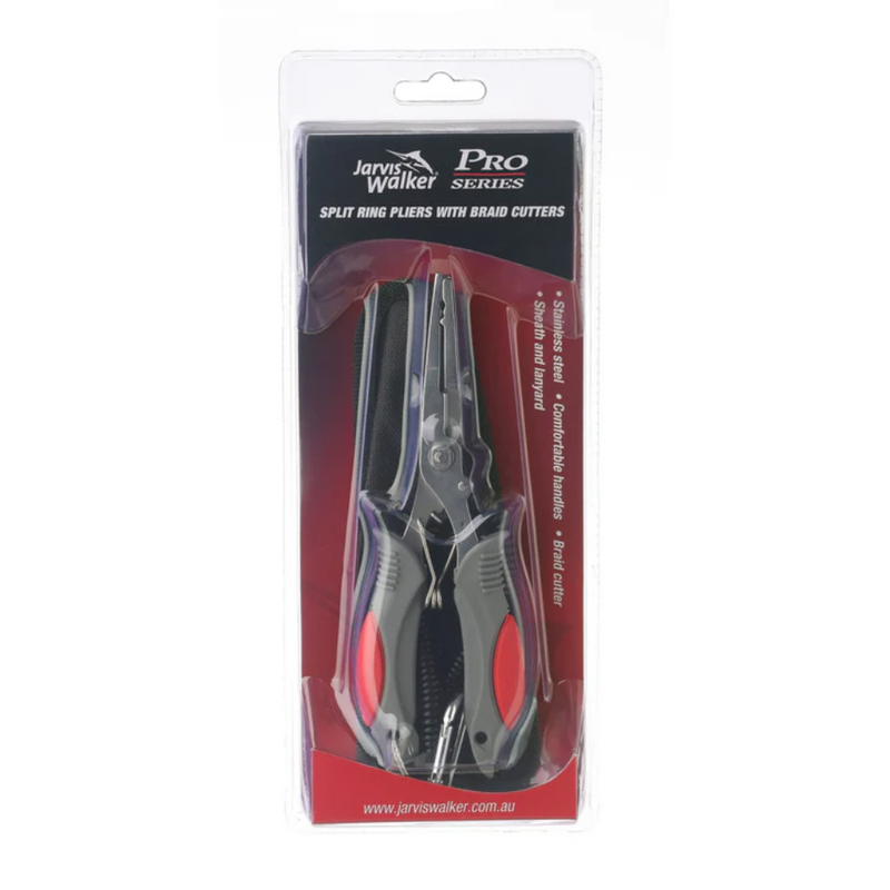 Load image into Gallery viewer, JARVIS WALKER PRO SERIES SPLIT RING PLIERS WITH BRAID CUTTERS