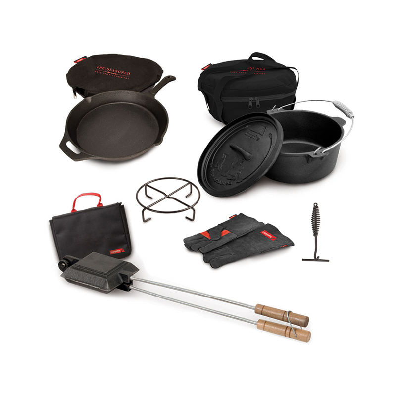 Load image into Gallery viewer, CAMPFIRE CAST IRON FLINDERS BOXED SET 9 PIECE