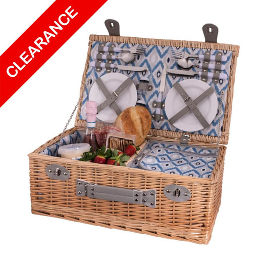 AVANTI 4P PICNIC BASKET IKAT