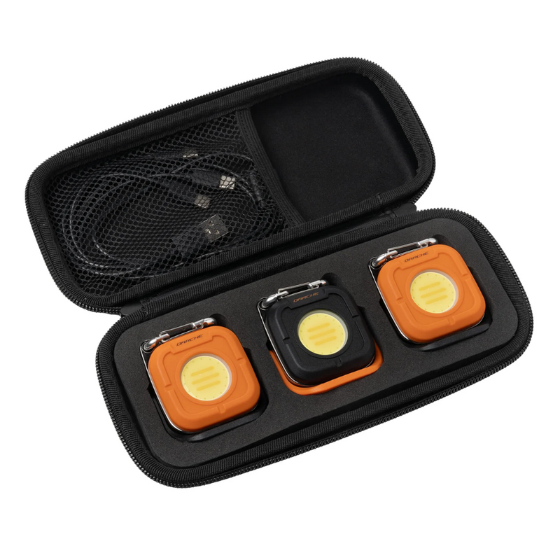 Load image into Gallery viewer, DARCHE MINI MULTI LED CAMP LIGHT 3PK