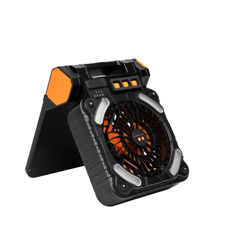 Load image into Gallery viewer, DARCHE SOLAR FAN AND LIGHT