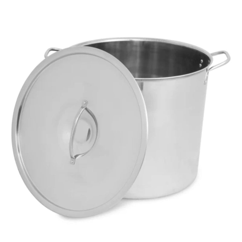 Load image into Gallery viewer, CAMPFIRE 50LT STOCKPOT STAINLESS STEEL
