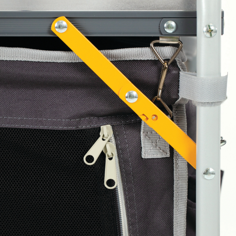 Load image into Gallery viewer, OZTRAIL CAMP KITCHEN WITH DOUBLE PANTRY