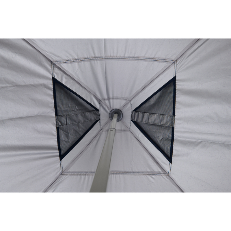 Load image into Gallery viewer, OZTRAIL HYDROFLOW DELUXE GAZEBO 4.5M BLUE