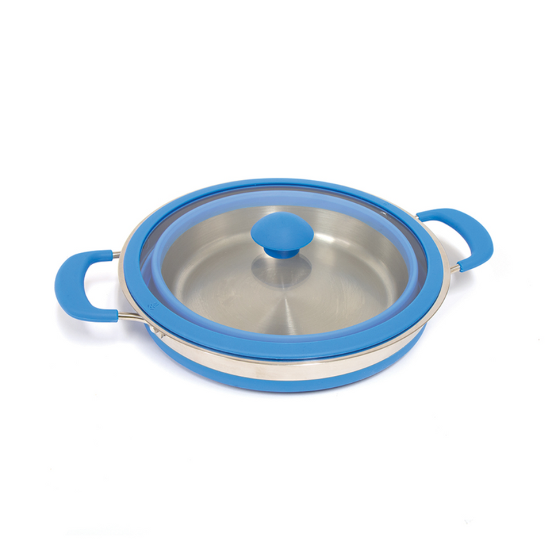 Load image into Gallery viewer, POPUP STAINLESS STEEL COOKING POT 3.0L