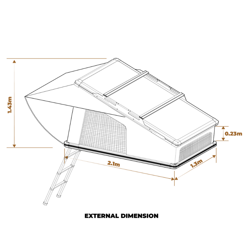 Load image into Gallery viewer, OZTRAIL RTT CANNING 1300