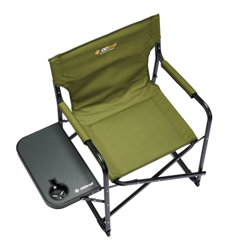 Load image into Gallery viewer, OZTRAIL DIRECTORS CLASSIC WITH SIDE TABLE