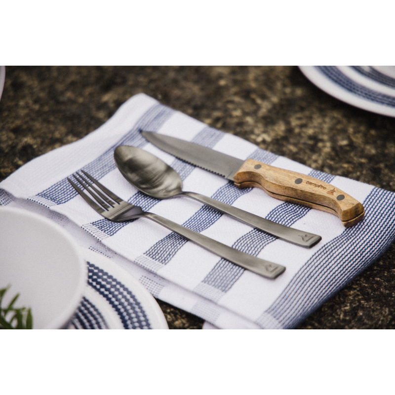 Load image into Gallery viewer, CAMPFIRE CUTLERY SET 12 PIECE
