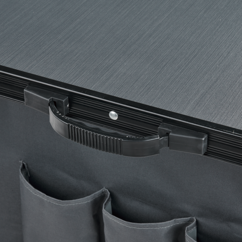 Load image into Gallery viewer, OZTRAIL FOLDING TABLE WITH STORAGE