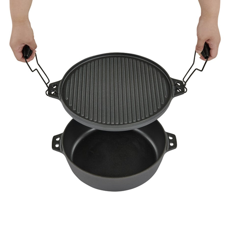 Load image into Gallery viewer, CAMPFIRE CAMP OVEN 5-IN-1