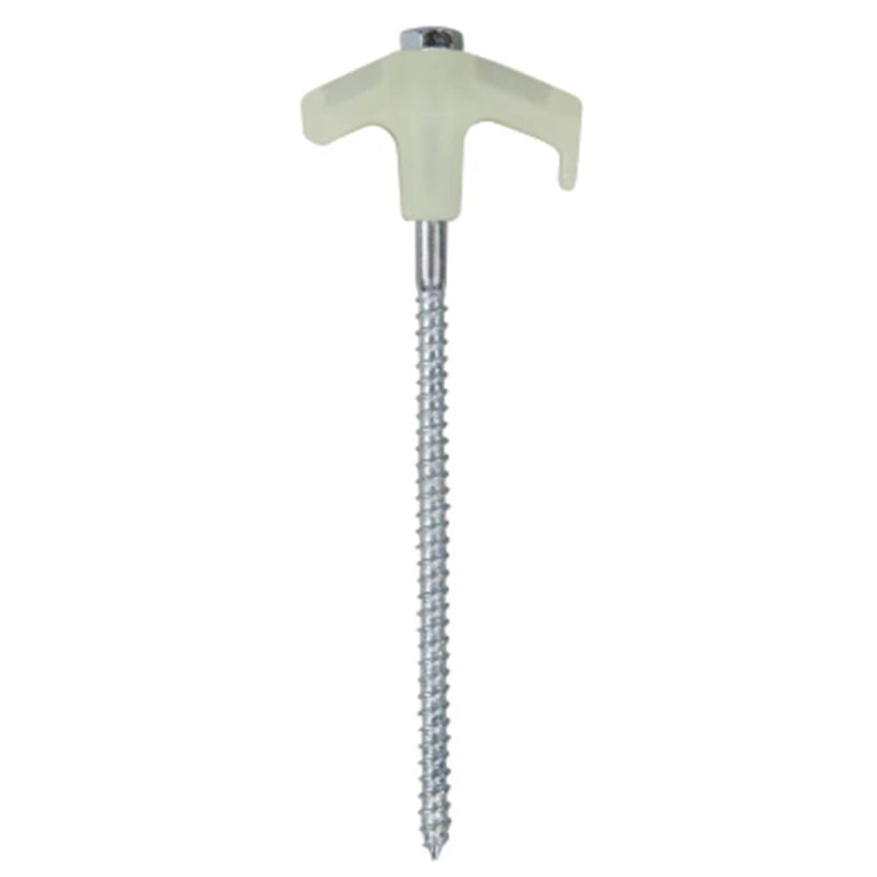 Load image into Gallery viewer, OZTRAIL SCREW IN TENT PEG SET 25 PIECE GLOW IN DARK