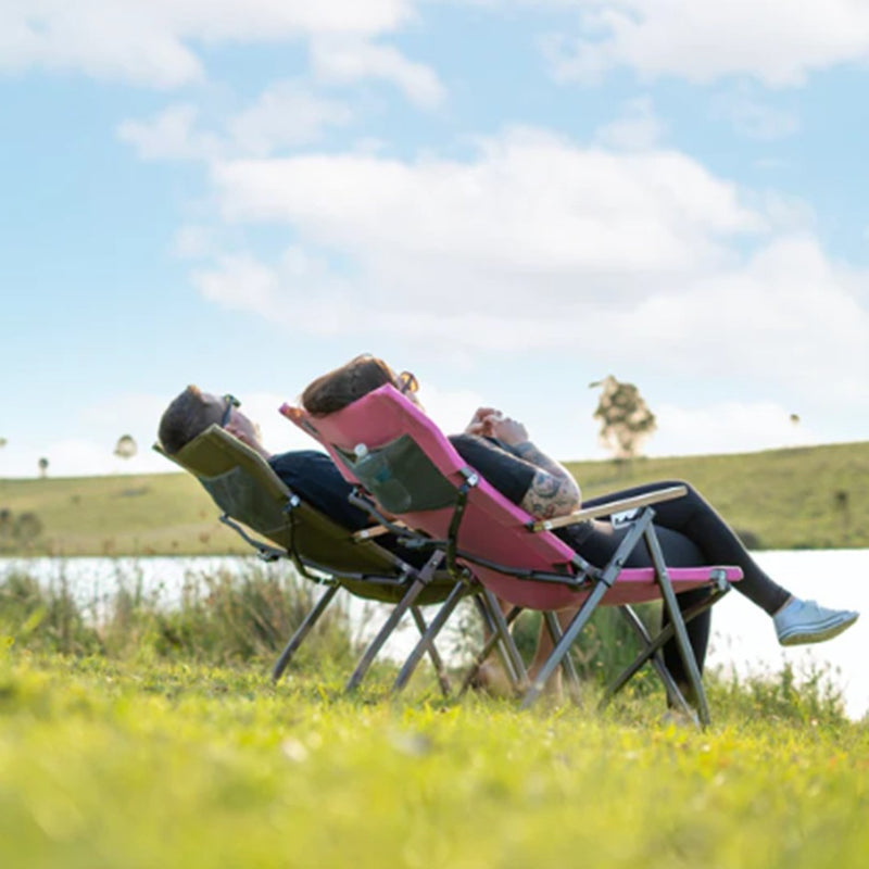 Load image into Gallery viewer, OZTRAIL CAPE SERIES RECLINER CHAIR - MALIBU