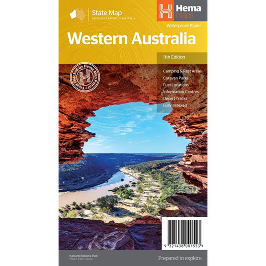 HEMA WESTERN AUSTRALIA STATE MAP