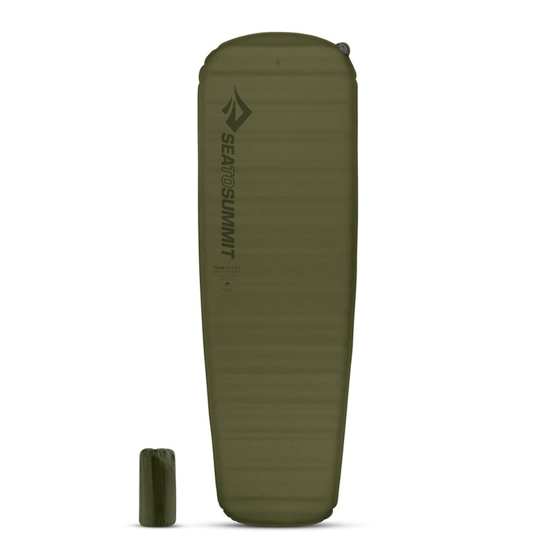 Load image into Gallery viewer, SEA TO SUMMIT CAMP MAT SELF INFLATING MAT REGULAR GREEN