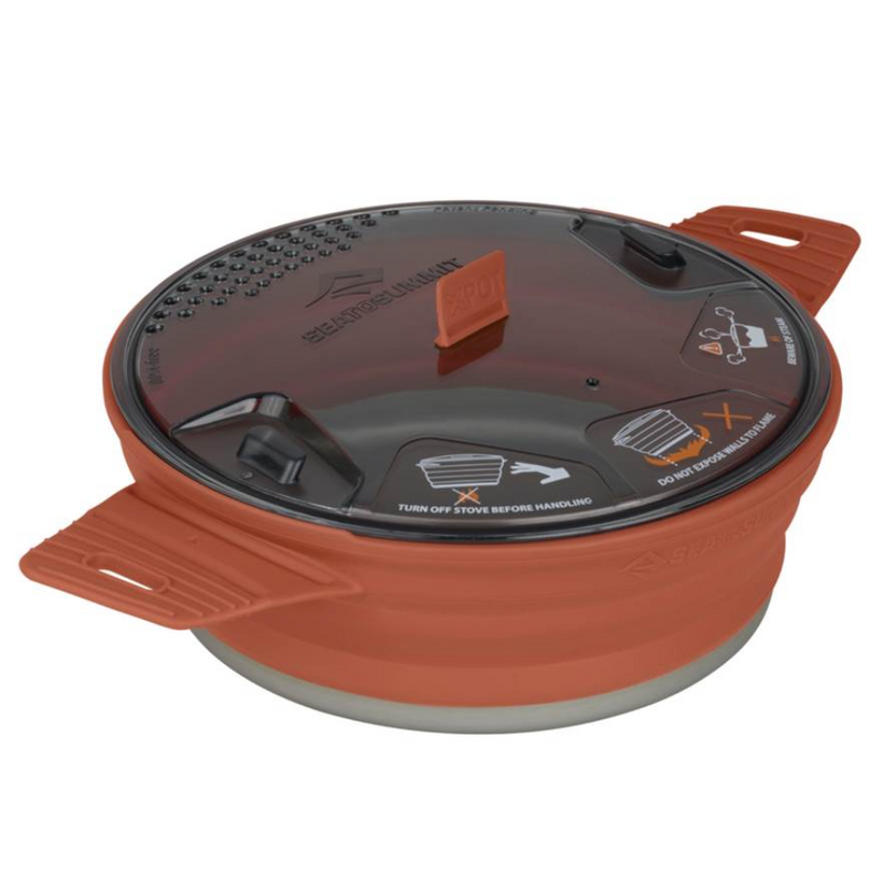 Load image into Gallery viewer, SEA TO SUMMIT X-SET21 1.4L POT+BOWL+MUG SAND/RUST