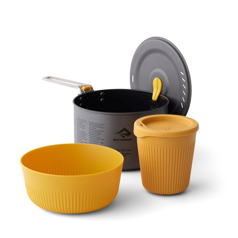 Load image into Gallery viewer, SEA TO SUMMIT FRONTIER ULTRALIGHT ONE POT COOK SET 1.3L - 3 PIECE