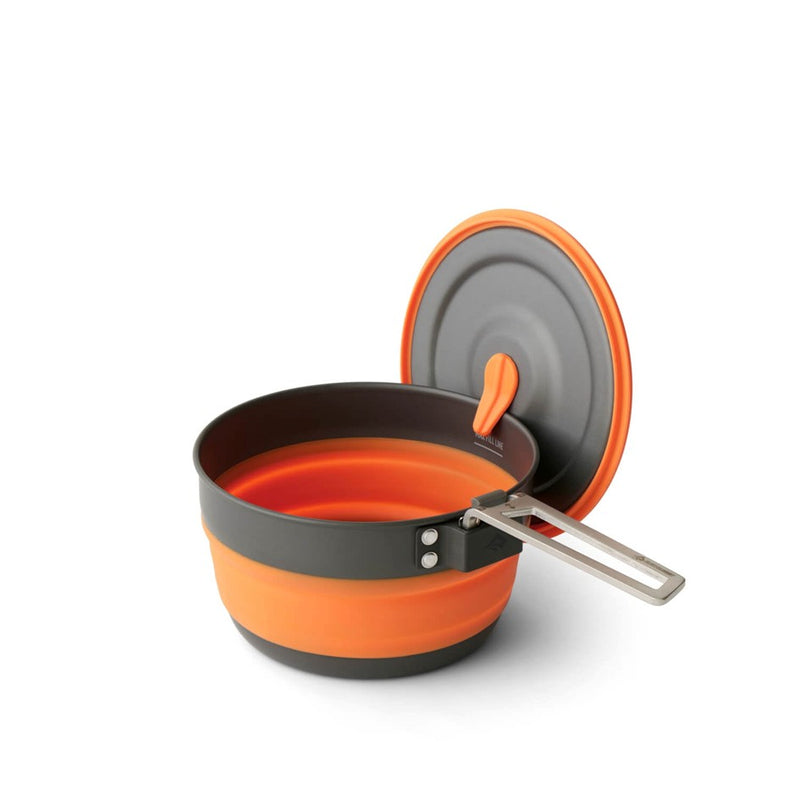 Load image into Gallery viewer, SEA TO SUMMIT FRONTIER ULTRALIGHT COLLAPSIBLE POT -1L ORANGE
